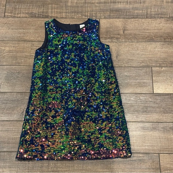 GAP Other - Gap Kids Dress Girls Party Birthday Wedding Shiny Sequins Lined Size Small 6-7